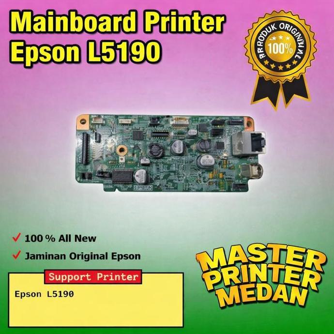 BEBAS ONGKIR - Board Printer Epson L5190, Motherboard L5190, Mainboard L5190 New