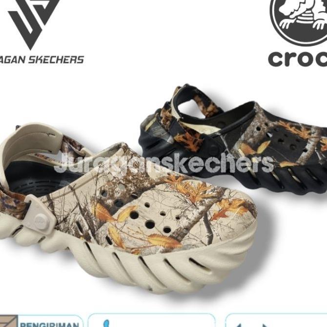 Crocs Echo Clog Real Tree/Echo Real Tree/Crocs Echo Clog/Crocs Echo Realtree/Sandal Crocs Pria/ Croc