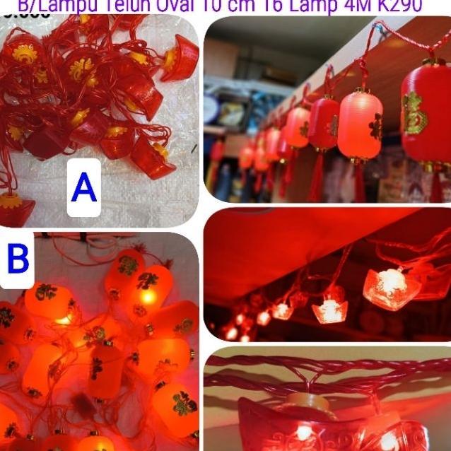 Hiasan Dekorasi Gantungan Imlek Lampu Lampion Pohon Imlek Sakura Angpao