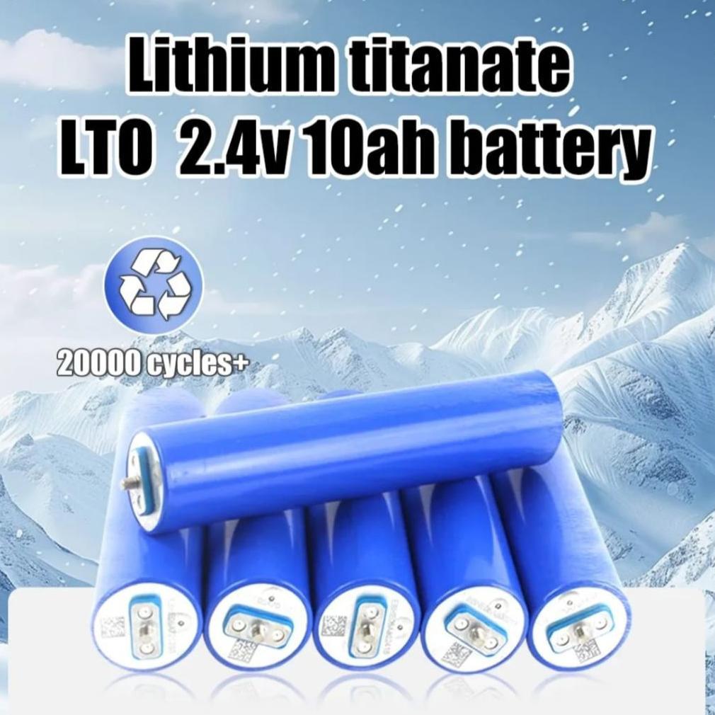 Baterai Lto 2,4Volt 10Ah Lithium Titanate