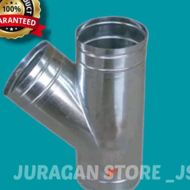 Sambungan Y Flexible Ducting 10 Inch / Konektor Flexible Ducting