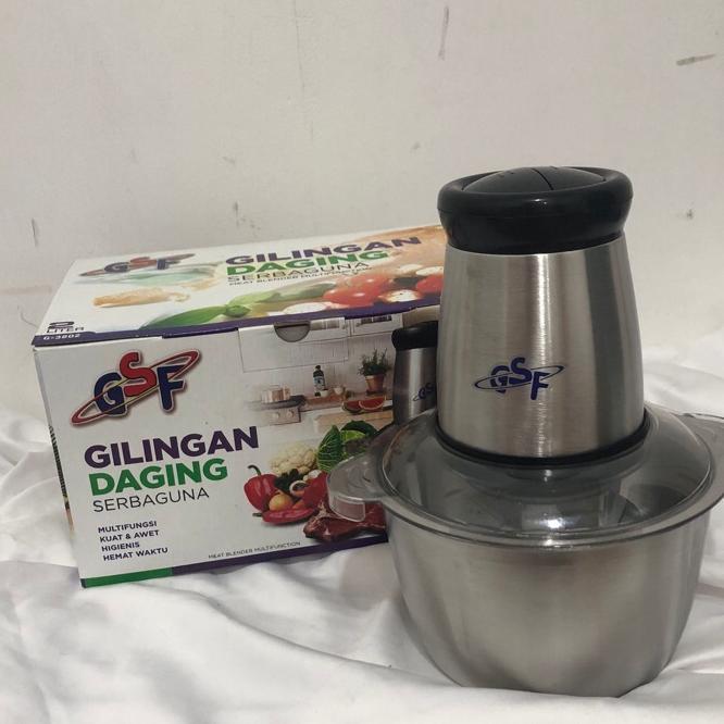 Blender Daging Stainles / Food Chopper Stainless Gsf 3802