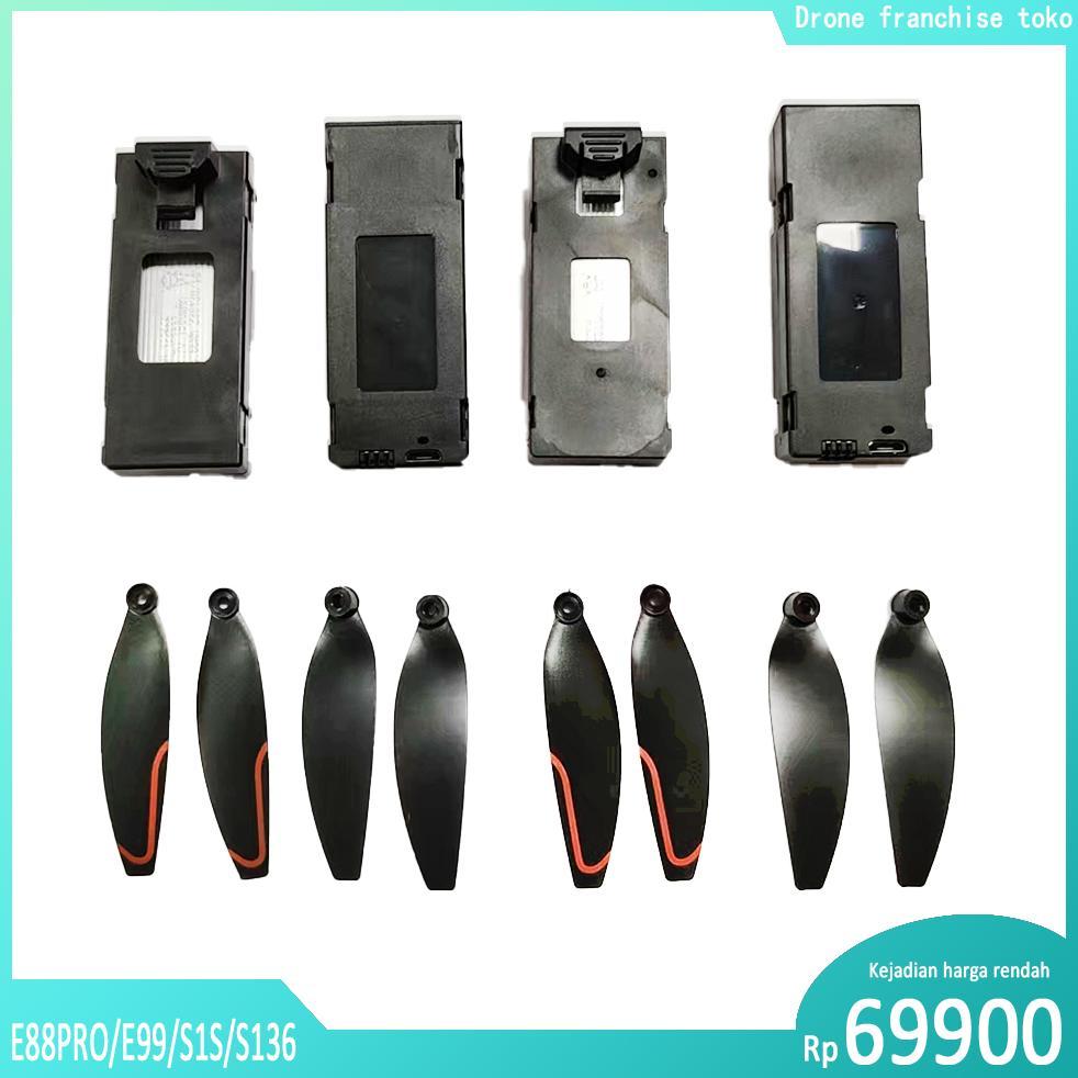 Baterai/propel drone, aksesori drone /KS11/S1S/S136/S4S/K11MAX/S8S/S4S/XT105/A16/XT505/XT606/K6MAX D