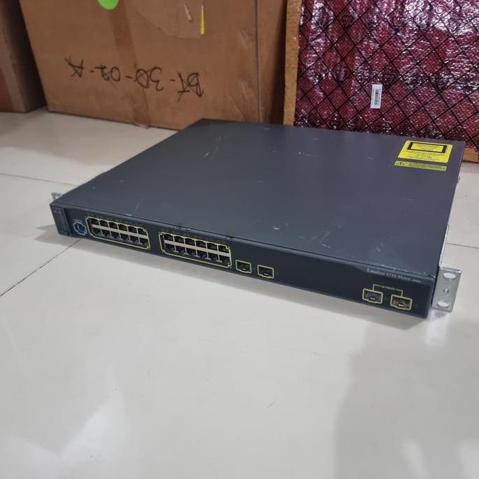 Cisco ME-C3750-24TE-M Catalyst 3750 24-Ports Metro Switch AC Power Murah
