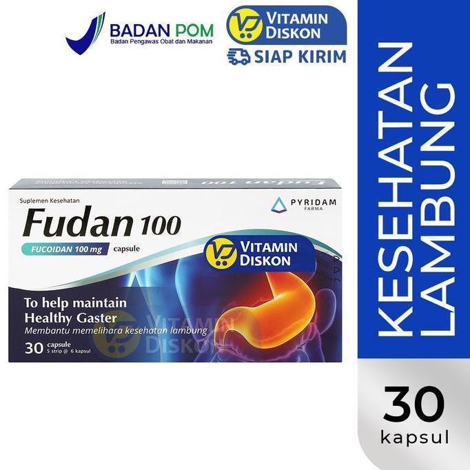 PYRIDAM FARMA FUDAN 100 | SUPLEMEN KESEHATAN LAMBUNG
