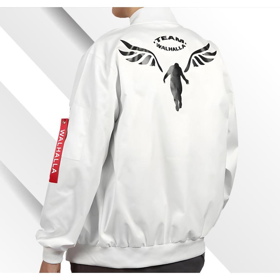 Jaket Bomber Valhalla Anime Tokyo Revengers Shuji Hanma Gang Bomber Jacket Valhalla