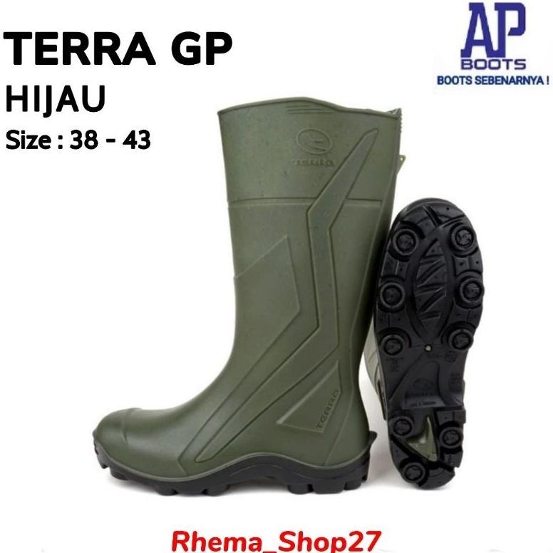 AP BOOTS TERRA GP #TERBARU Sepatu Boots Tinggi AP Terra | Sepatu AP Boots Terra GP 38-43