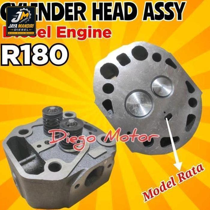 Cylinder head Assy mesin diesel Dongfeng R180 mesin 8pk