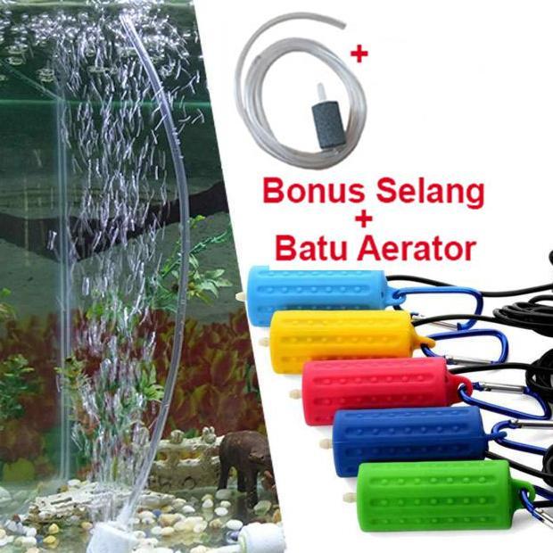 [AQ] Aerator ACDC ac dc aerator usb airpump aerator usb dc pompa udara aquarium Portable pancing aer