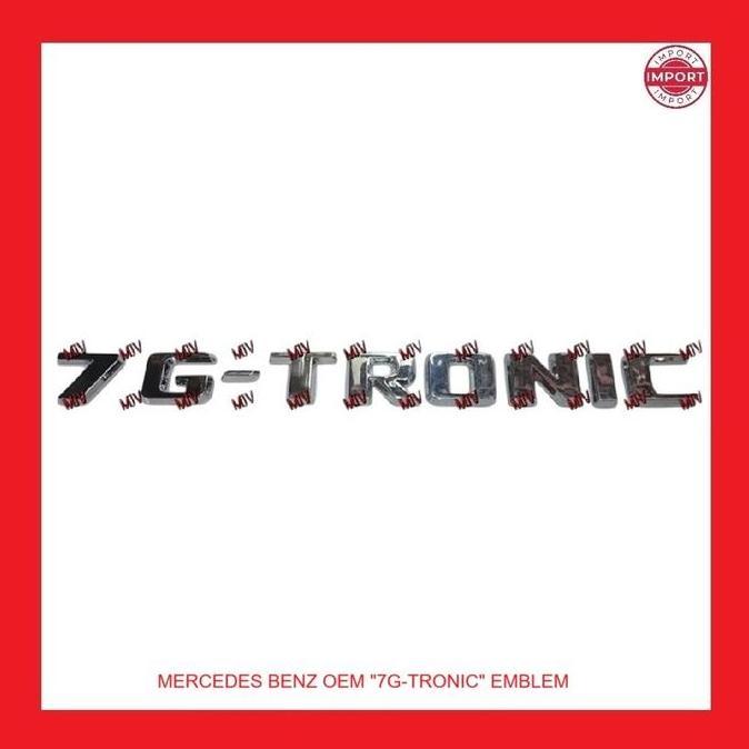 Promo ODM EMBLEM 7G-TRONIC UNTUK MOBIL MERCEDES BENZ Diskon