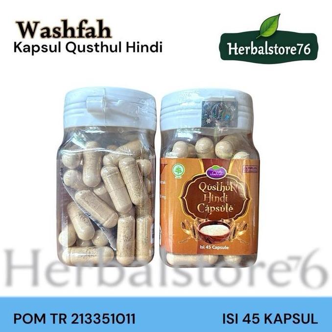 Vitvix- Kapsul Qustul Hindi Isi 45 Kapsul Qusthul Bpom