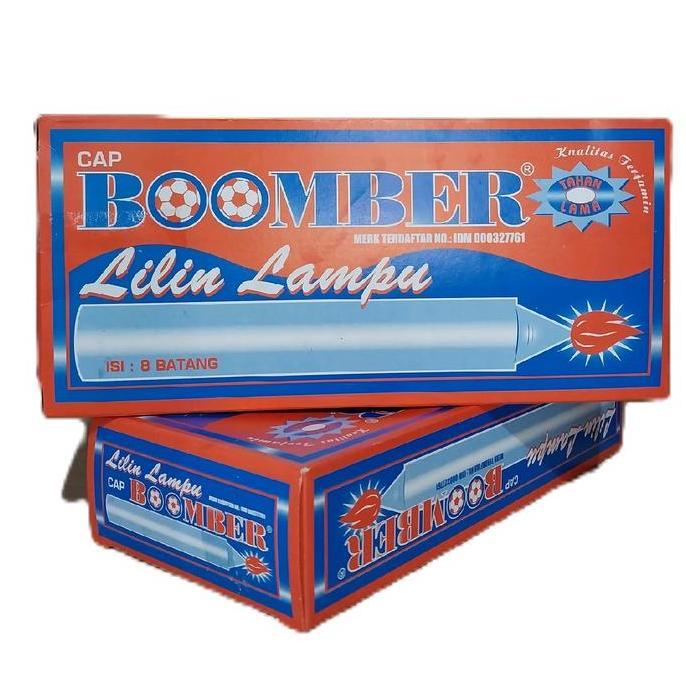 Marley- 16 Pcs Lilin Lampu Cap Boomber (2 Pak) - Lilin Batang