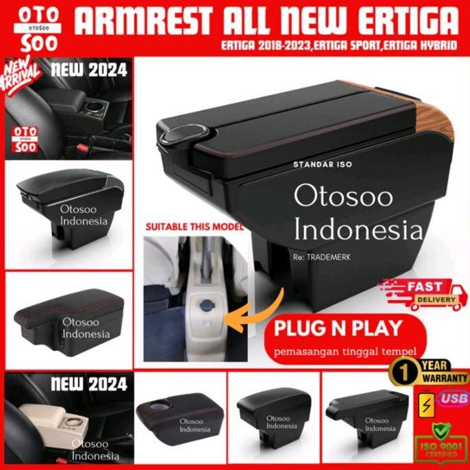 Armrest Ertiga 2018-2025-Armrest All New Ertiga/Ertiga Sport/Hybrid/Cruise-Console Box Ertiga 2018-2