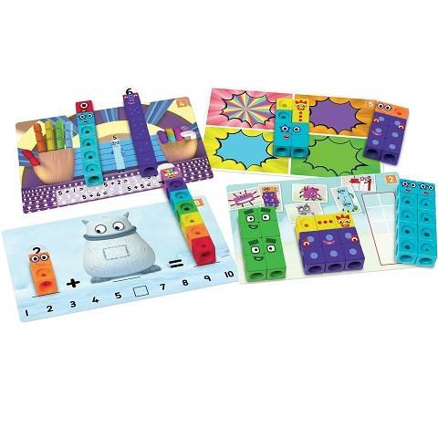 Hand2Mind - Numberblocks MathLink Cubes 110 Activity Set