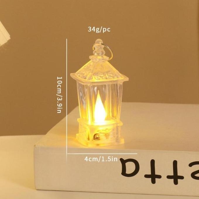 ATMAJAPJT Lilin LED Dekorasi/Lampu Lilin Elektrik Transparant Lampu Hias Lampu Tidur Dekorasi Rumah 