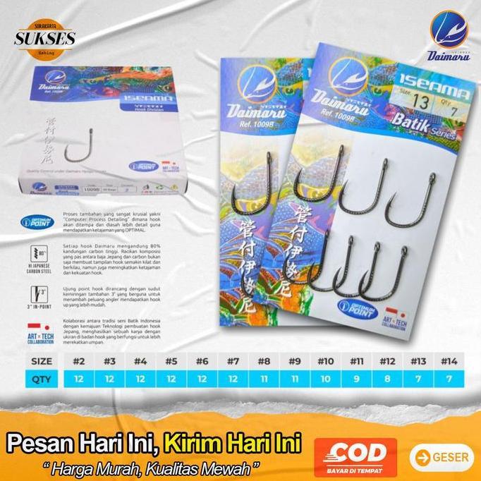 Kail pancing Daimaru Batik Series Chinu Kail mancing