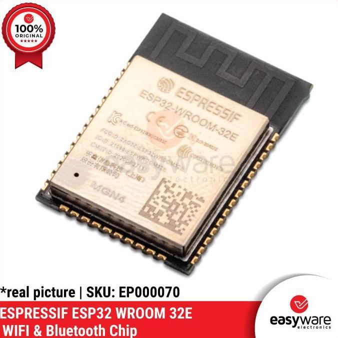Esp32-Wroom-32E Wifi Bluetooth Module Espressif Original Modul Iot Dual Core 240Mhz Esp32 Chip Origi