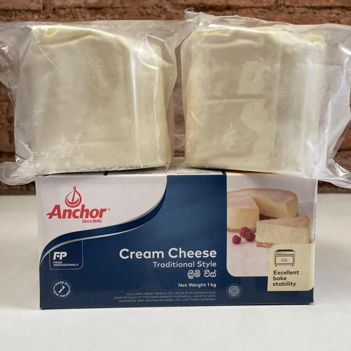 Everyday- Cream Cheese Anchor 1 Kg / Cream Cheese / Anchor Cream Cheese / Anchor