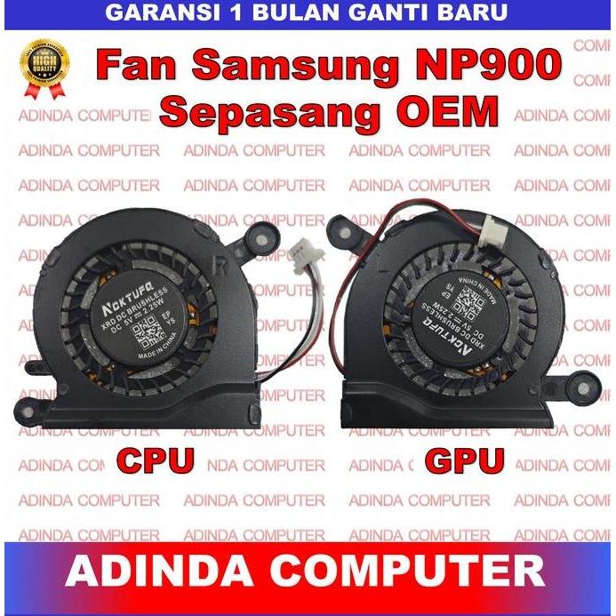 FAN SAMSUNG NP900 NP900X3C NP900X3D NP900X3E NP900X3B NP900X3F SEPASANG READY