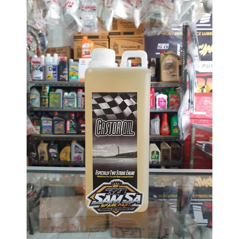 CASTOR OIL 2T Competition Volume 1 Liter Racing Aroma Diskon