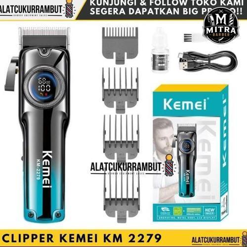 Kemei 2279 Alat Cukur Rambut Mesin Cukur Rambut Hair Clipper Kemei