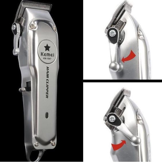 Ohill- Alat Cukur Rambut Kemei Km-1997 Hair Clipper Professional Metal 1997