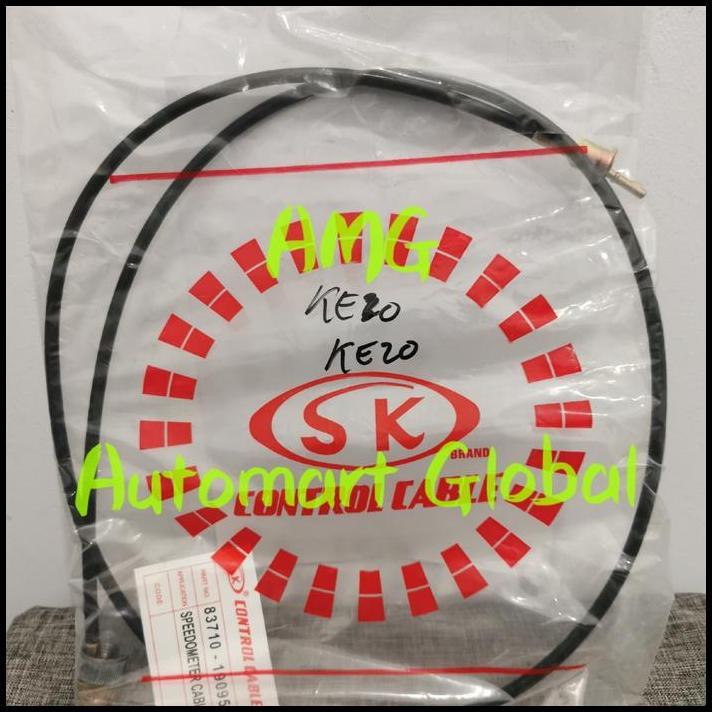 TERLARIS KABEL SPEEDOMETER COROLLA KE20 KABEL KILOMETER COROLLA KE20 19095 