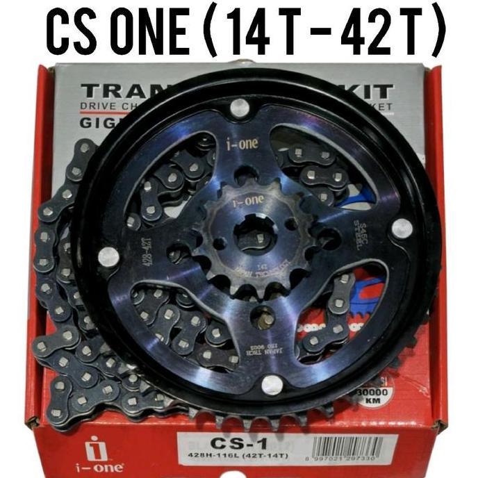 Promo GEAR SET CS ONE/PAKET GEAR SET CS ONE/PAKET GIR RANTE CS ONE Motorcycle Sepeda Diskon