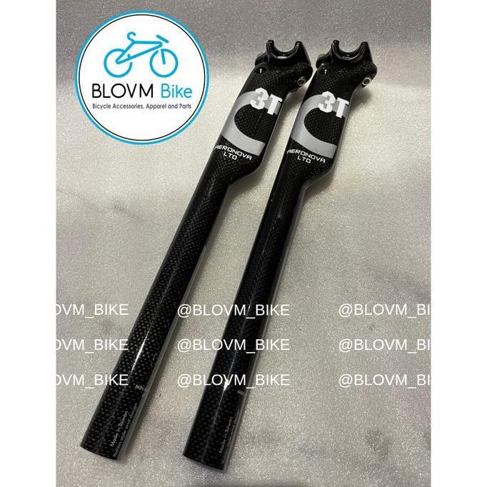 Ready Seatpost Carbon 3T AERONOVA Seatpost Aero Roadbike MTB Sepeda Lipat Non Cod