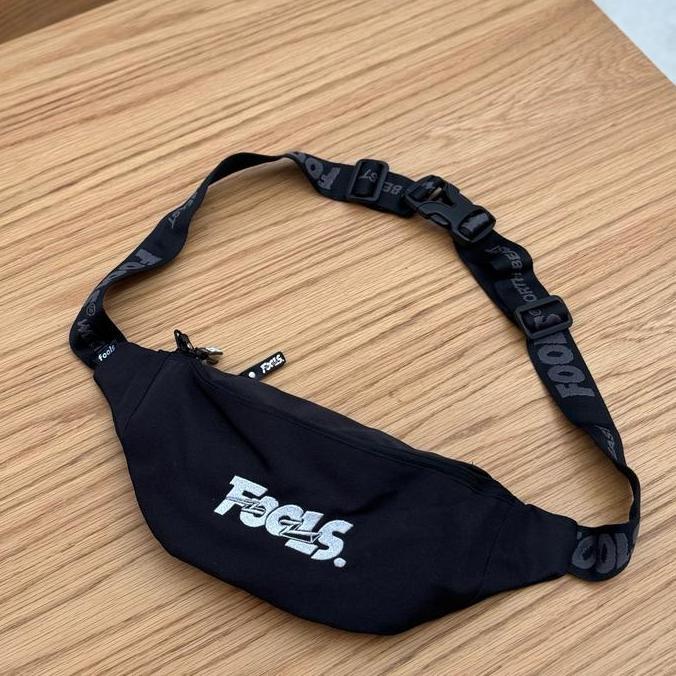 Virlokina- Fools Tas Weistbag Waistbag New Black Terbaru 