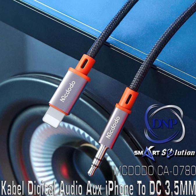 Wkpro- Mcdodo Ca-0780 Kabel Aux Iphone To Dc 3.5Mm Audio Stereo
