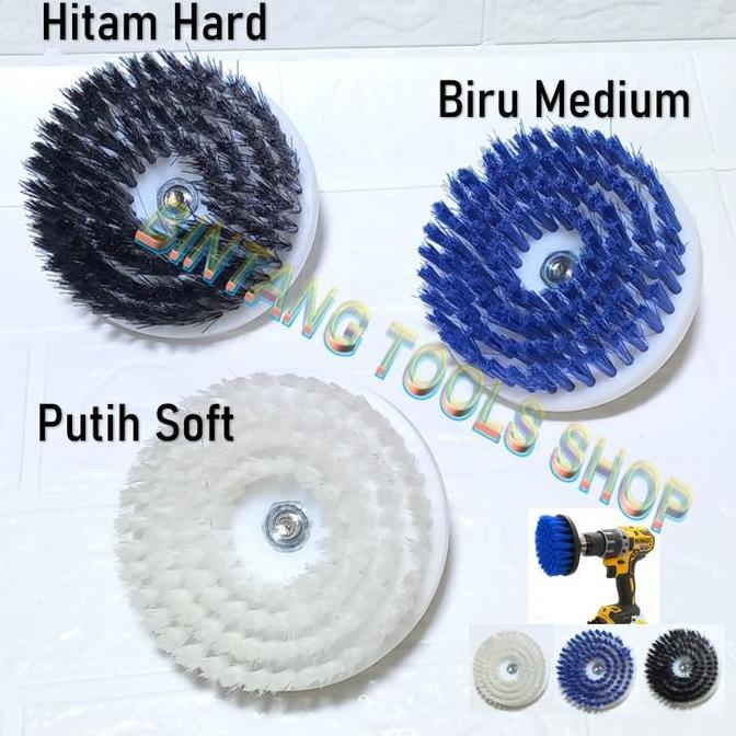 Woix- Sikat Mata Bor Untuk Sofa Dan Karpet Round Brush Sikat Lembut