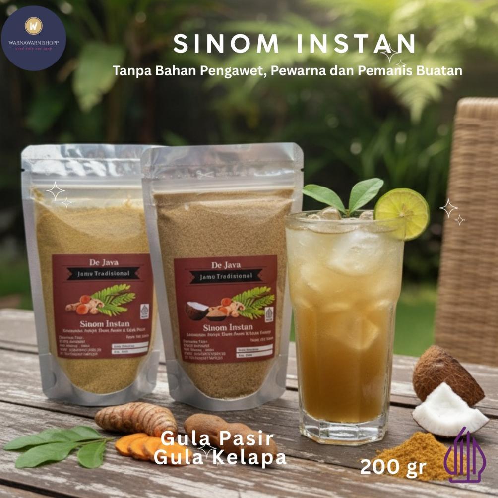Exclusive Sinom Instan Dejava Minuman Jamu Tradisional Sari Sinom Tanpa Ampas