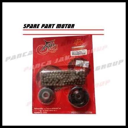 HOT DEAL RANTAI KETENG SET-ROLL-TEMING SUPRA X 125 FI-HELM IN PGM FI BLADE 125 