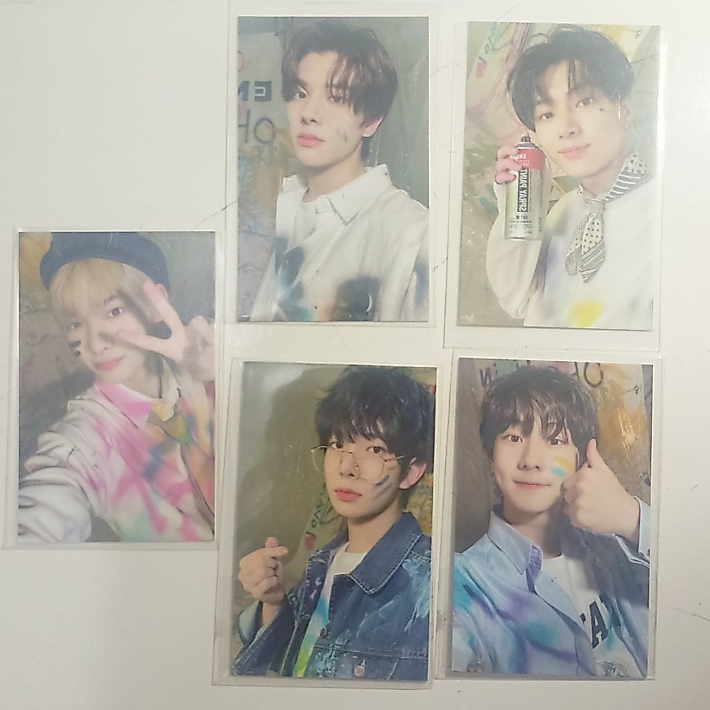 PC Photocard Enhypen Enniversary Enniv 2021 Jay, Jungwon, Ni-ki, Jake, Heeseung Evan