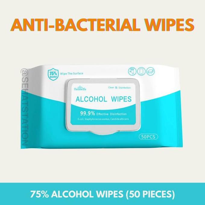 Weargo- Tissue Basah Chando Steril Wipes Tisu Basah Alkohol 75 Disinfektan