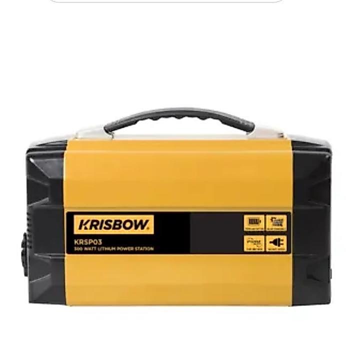 krisbow power station baterai portable 300w genset powerbank krisbow