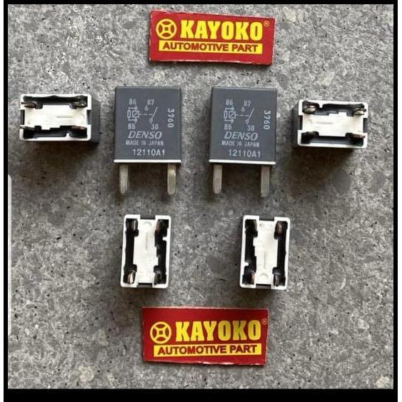 TERBARU RELAY DENSO GENUINE PARTS RELAY KAKI 4 DENSO 7181-8374 