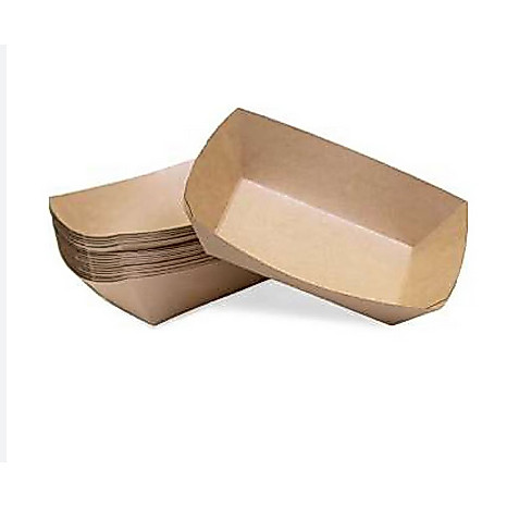 (1pcs) paper tray brown / paper tray sosis takoyaki / paper tray lunch box