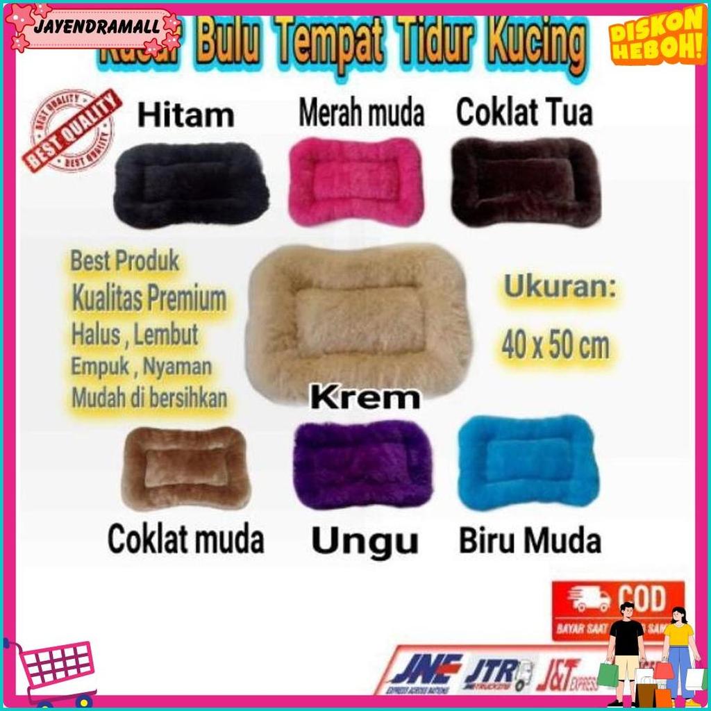 Tempat Tidur Kucing - Kasur Bulu - Kasur Kucing Hemat Banget