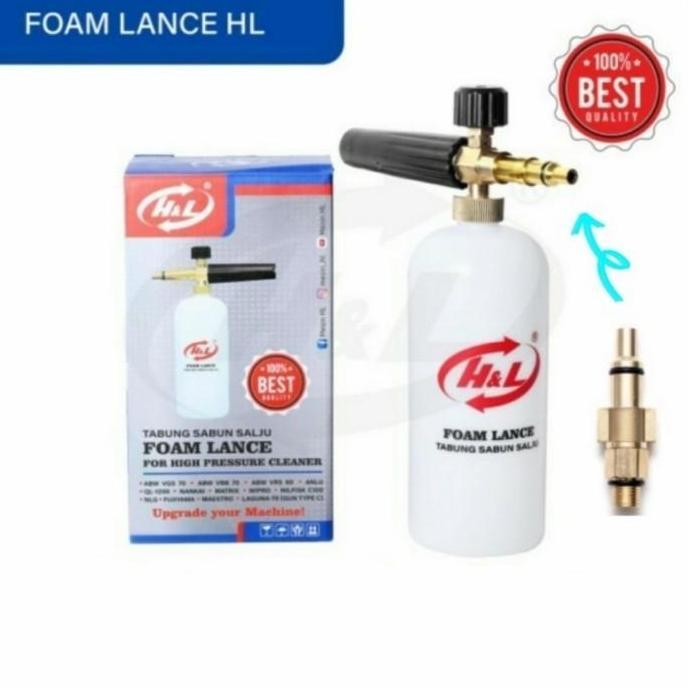 Foam Lance H&L Untuk Jet Cleaner Krisbow Php 35E Php 35 E Tabung Sabun