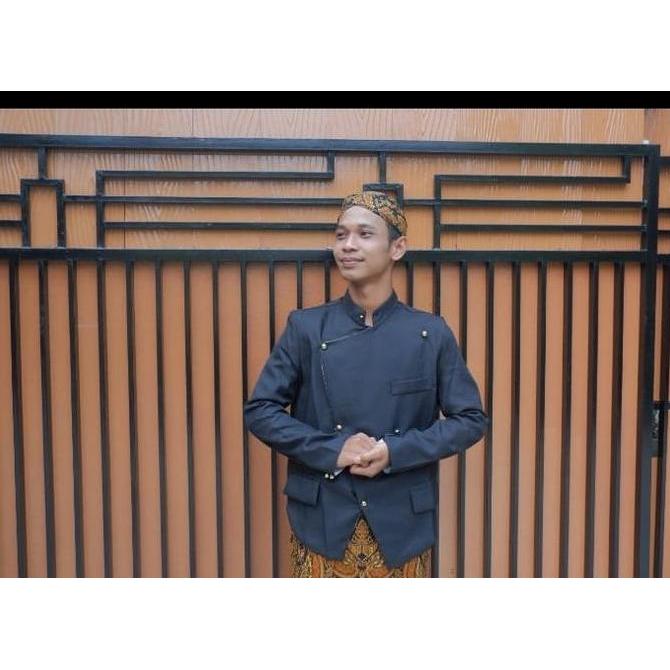 Beskap jawa dewasa set lengkap laki laki WSD