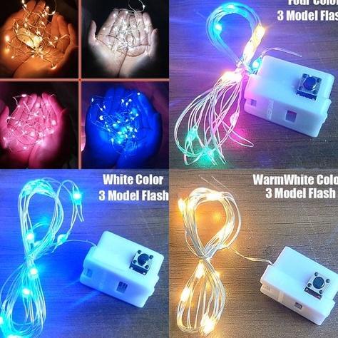 SAKHINA LAMPU PLUS BATERAI LED TUMBLR DEKORASI WATERPROFF 1M 10 LED SALE