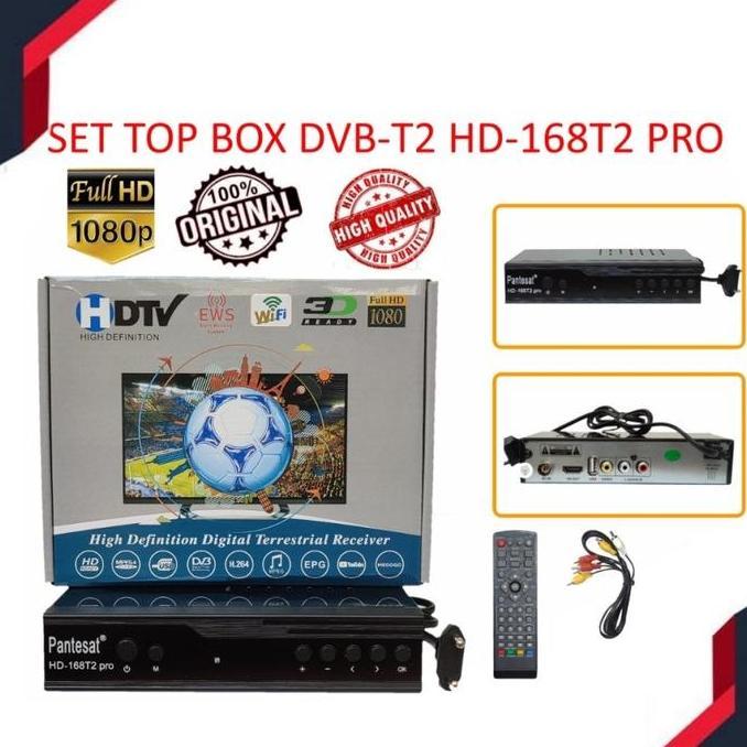 YOUNGWE Set Top Box TV digital DVB Receiver Wifi STB Pantesat HD99 HD-99 T2