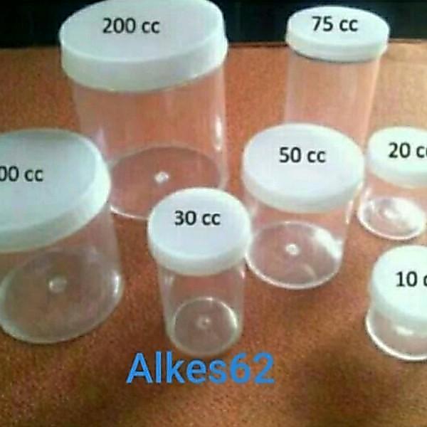 Pot Urine Pot Salep Pot Kapsul Pot Slime 10Cc 20Cc 30Cc 50Cc 60Cc 75Cc 100Cc 200Cc 10Ml 20Ml 30Ml