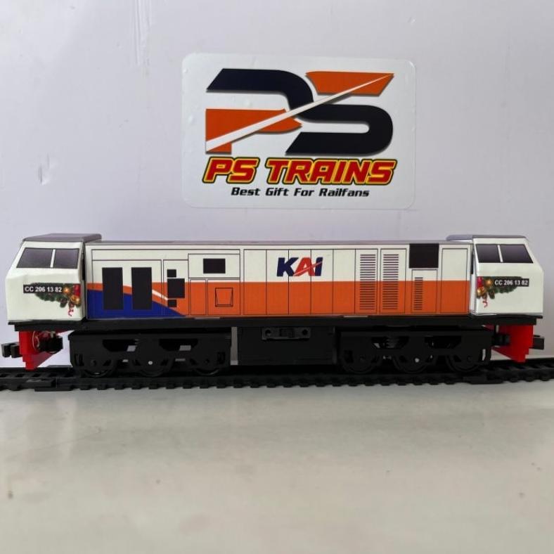 [NEW] [ MODE CHARGER ] DOUBLE DINAMO MAINAN LOKOMOTIF KERETA API INDONESIA CC206 NATARU 2023 NEW GEN