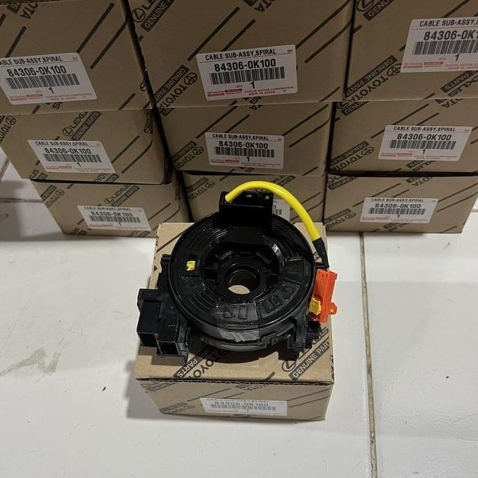 Terlaris, Original Kabel Spiral Klakson Flexible Stir Fortuner Vrz Soket Fullpin