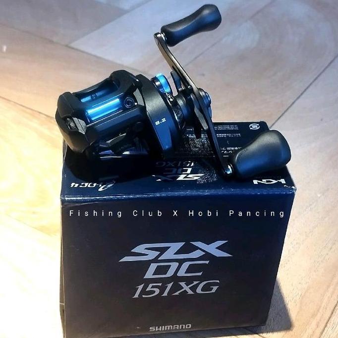 BEBAS ONGKIR - Reel BaitCasting Shimano SLX DC 151 XG 151 HG Casting Rawa, Digital Control, Sungai, 