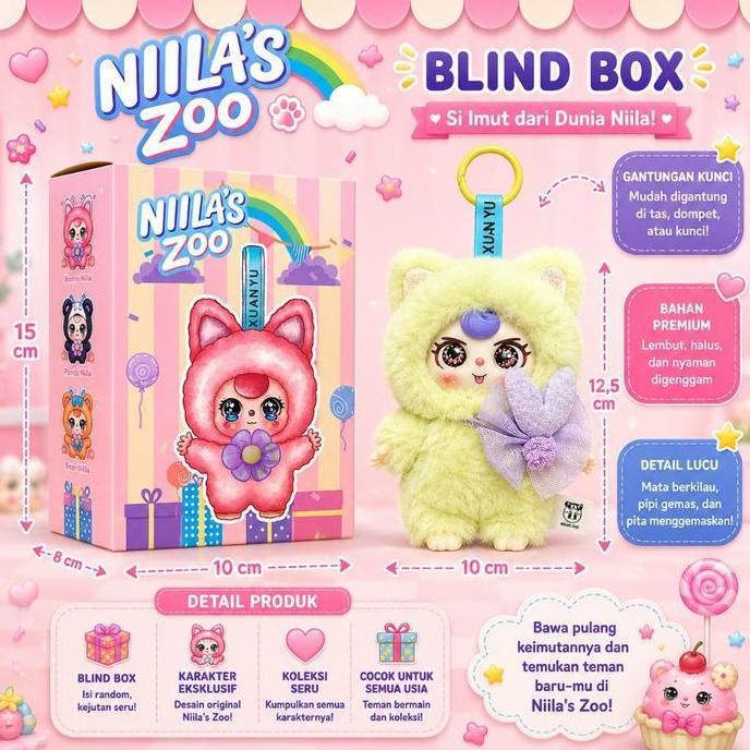 Abdul_Salam81 - Series Nilla'S Zoo Set Dan Blindbox /Koleksi & Mainan Gemas