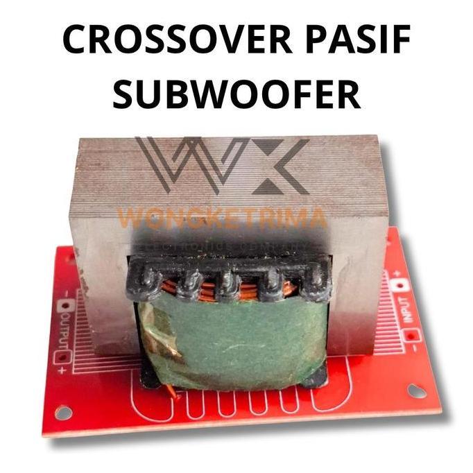 Crossover Pasif Subwoofer Filter Frekuensi Rendah (Low Pass)